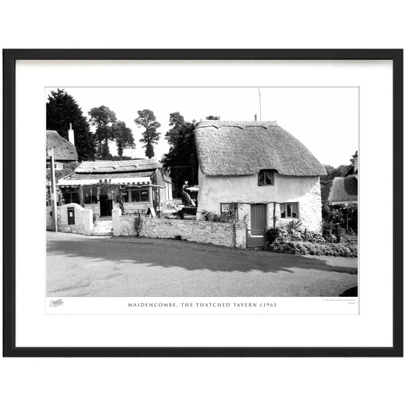 Maidencombe, The Thatched Tavern C1965 by Francis Frith - Single Picture Frame Print, 60cm H x 80cm W x 2.3cm D