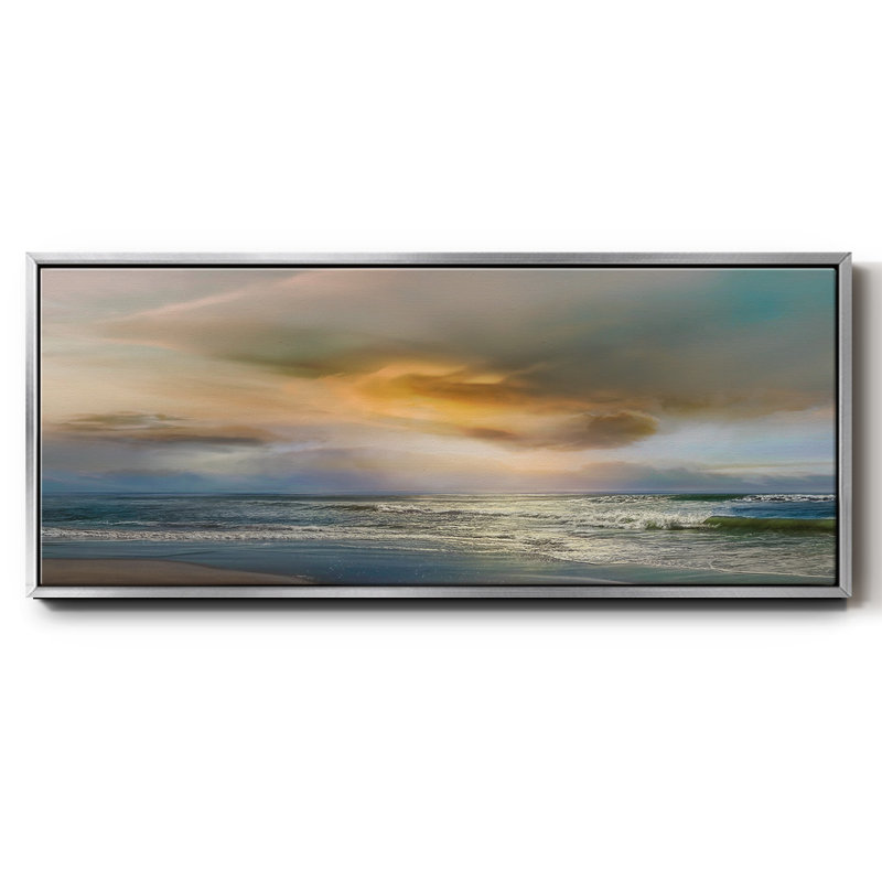 Evening Light- Framed Canvas, 24" H x 60" W