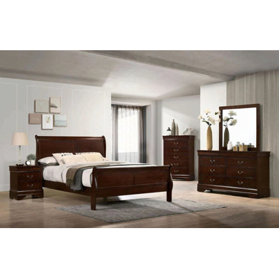 Lit Louis Phillipe lit en bois massif lit de style contemporain