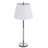 Siu 30 Inch Table Lamp, Metal Thin Pole w Finial, Shade-103134219-103134222