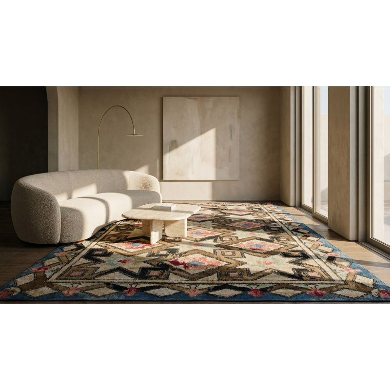Tapis crocheté American Antique