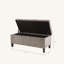 Banc de rangement capitonné à fermeture douce-620099574