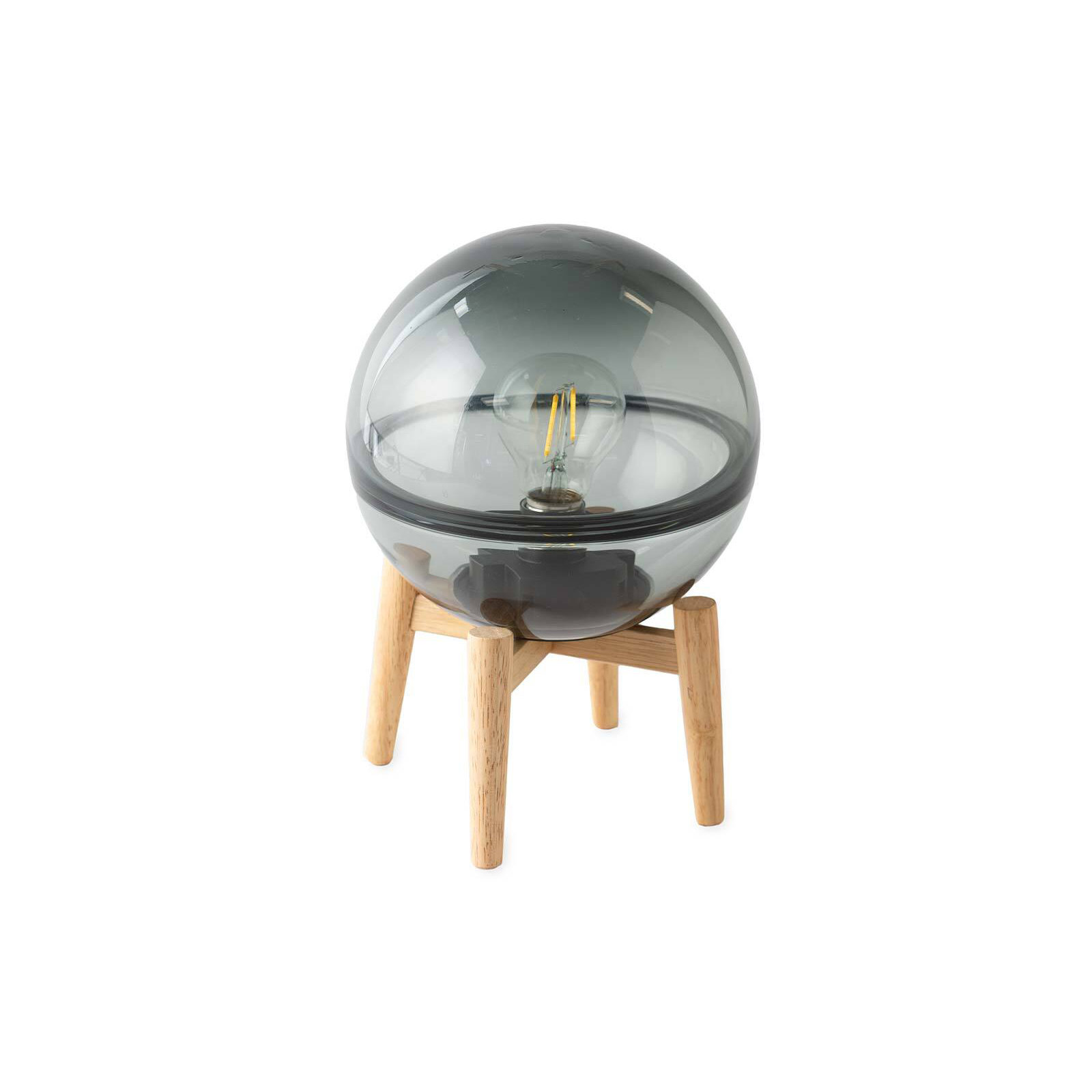Jaban Wood Globe Lamp