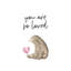«You Are So Loved Bear», reproduction d'art graphique-52874477-52874475-52874474