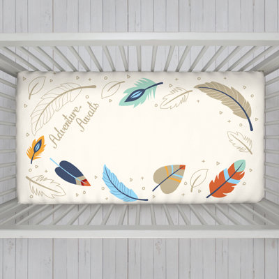 Drap-housse pour lit de bébé sophistiqué Reidsville