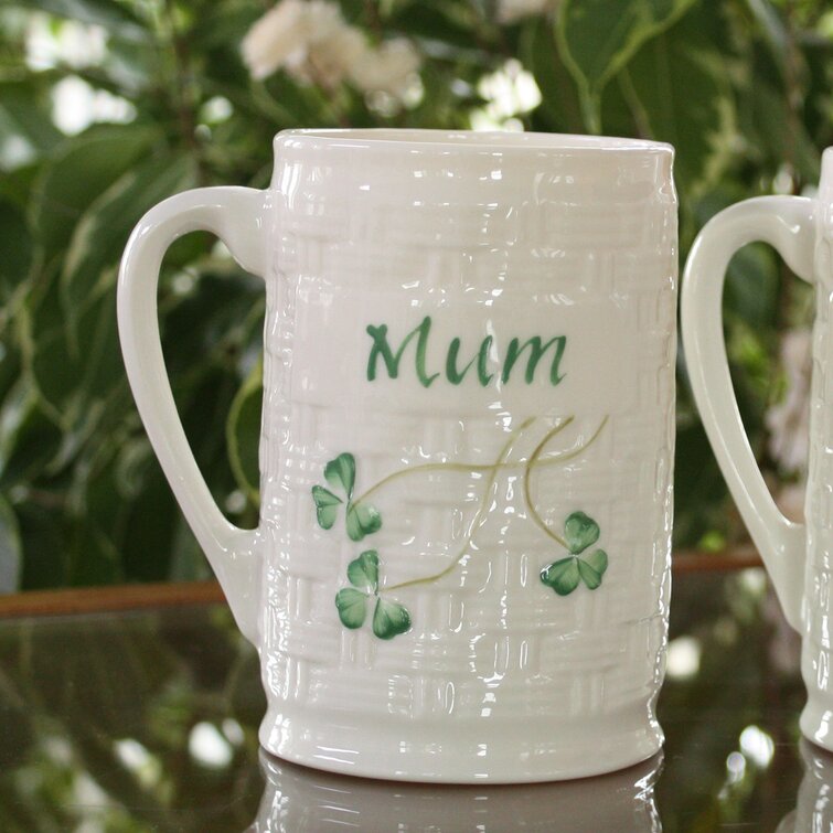 Belleek Classic Himself & Herself Mug Set