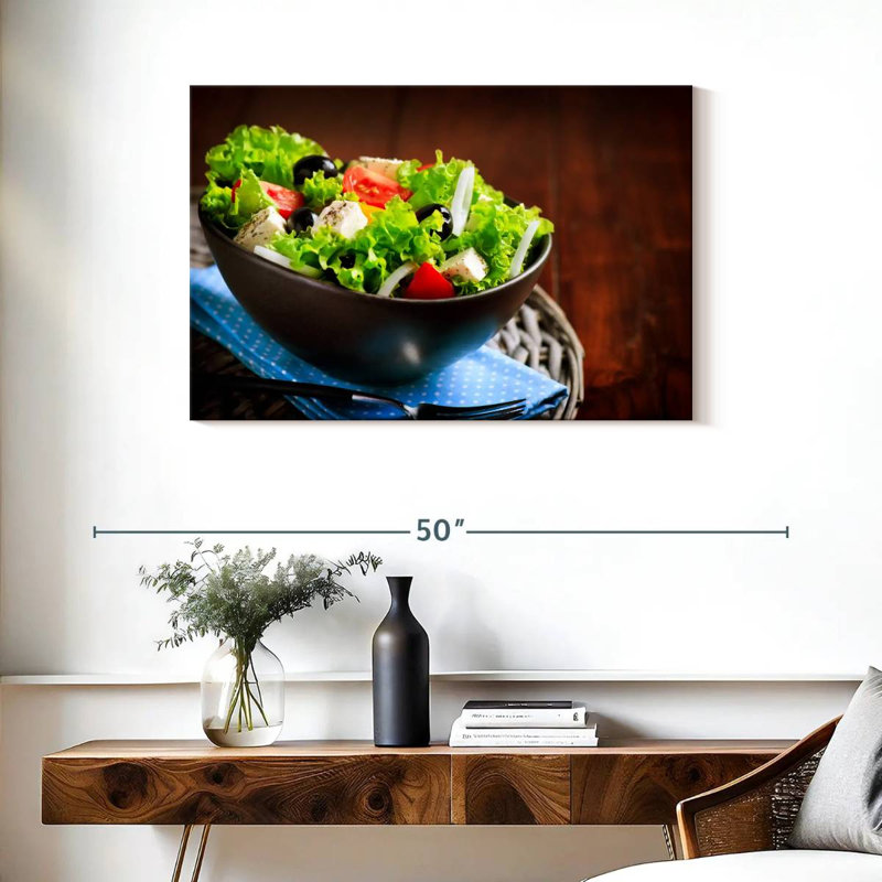 Greek Salad, 24" H x 36" W