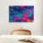 Blue Magenta Abstract Canvas Print-1374365366