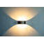 Integrated LED Outdoor Armed Sconce