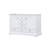White Double Bath Vanity 48 In. W X 22 In. D