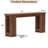 63" Farmhouse Console Table With Charging Station And LED Lights-1710835546-1710835545