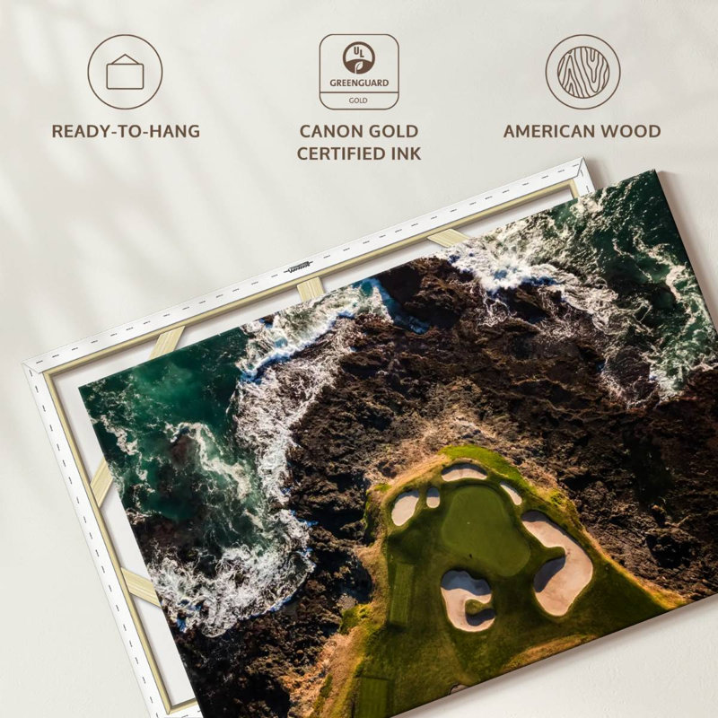 Parcours de golf Gillard Rocky Beach, H 20 po x l 30 po