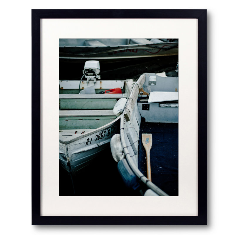 The Boats Print by Alan Scherer