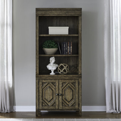  Gertraute Bunching Bookcase w/ Adjustable Shelves