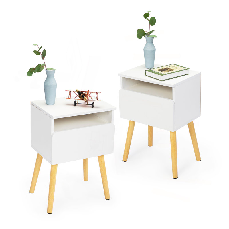 2-Piece Modern Bedside Table