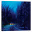Iris Scott - Blue Redwoods, reproduction d'art sur toile tendue-18757025-74380526-74380527