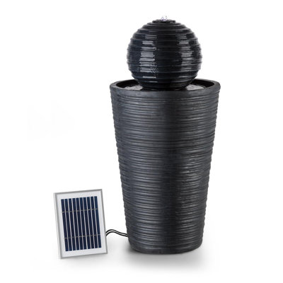 Blumfeldt Weather Resistant Floor Fountain with Light