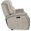 MS 78'' Genuine Leather Square Arm Electric Recliner Sofa