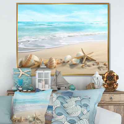 " Starfish And Seashells III "