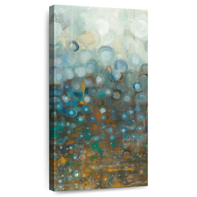 Blue And Bronze Dots III
