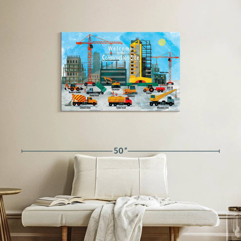 Tableau des chantiers Ashelle, H 24 po x l 36 po