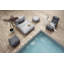 STAY Small Day Bed Outdoor Patio Lounger With Reclining Headrest - Made to Order-218741935