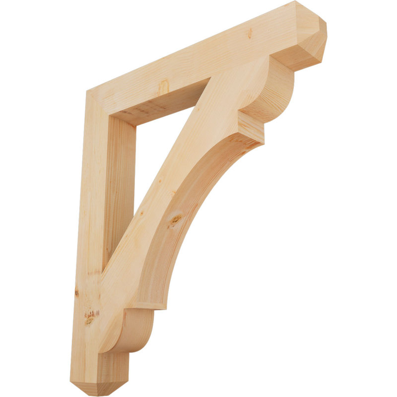 Support pour artisan olympique, H 42 po x l 5,5 po x P 48 po, Douglas (lisse)