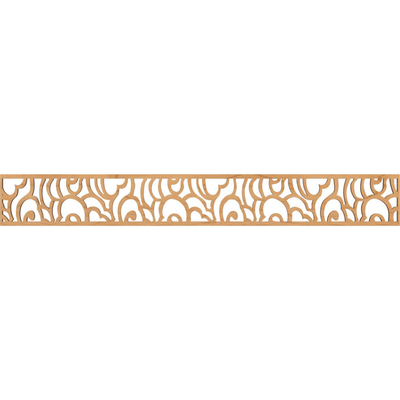 Moulure de panneau Springfield, H 6 po x l 46,5 po x P 0,375 po, Érable