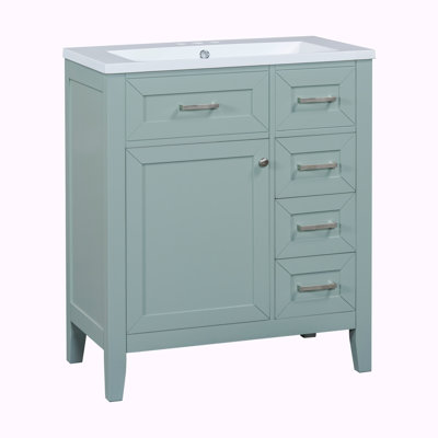 Meuble-lavabo simple avec plateau 30 po Sollie