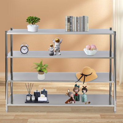 5 Tier Stainless Steel Adjustable Shelving