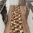 Homeline Non-Slip Rubberback Checkered Indoor Runner Rug, Multicolor-46649167