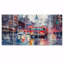 «Red Fire Truck In New York II - Fireman», ensemble d'art sur toile-243141131