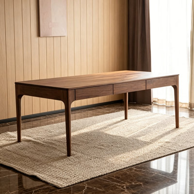 Retro rectangular desk
