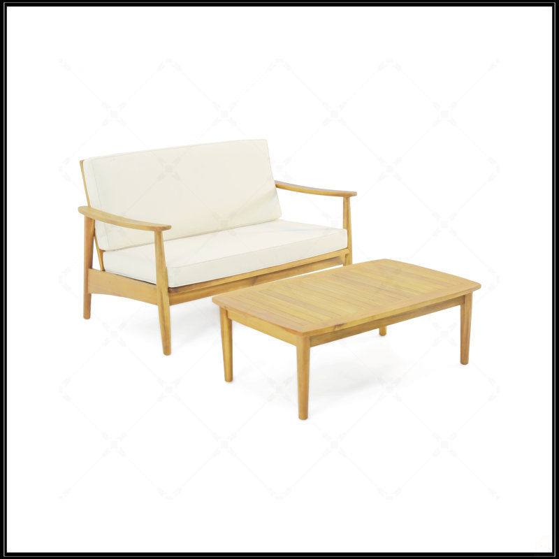 WILLOWBROOK LOVESEAT + COFFEE TABLE