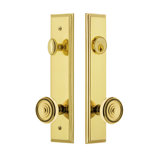 Carré Complete Entry Knob Set with Single Cylinder Deadbolt