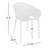 Farrah Stacking Patio Dining Armchair-2003565899