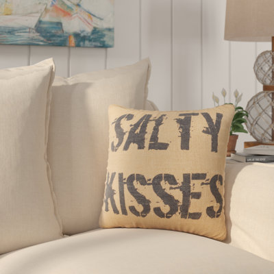 Salty Kisses Salty Kisses Throw Pillow