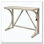 Ensemble de table de salle à manger à hauteur de comptoir Farmhouse avec port USB-1412068111