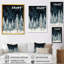 «Winter Pine Tree Starry Night Sky I», reproduction sur toile encadrée-685172179-685172160