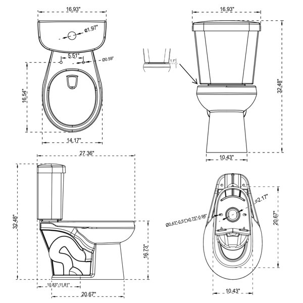 Dimensions du produit
