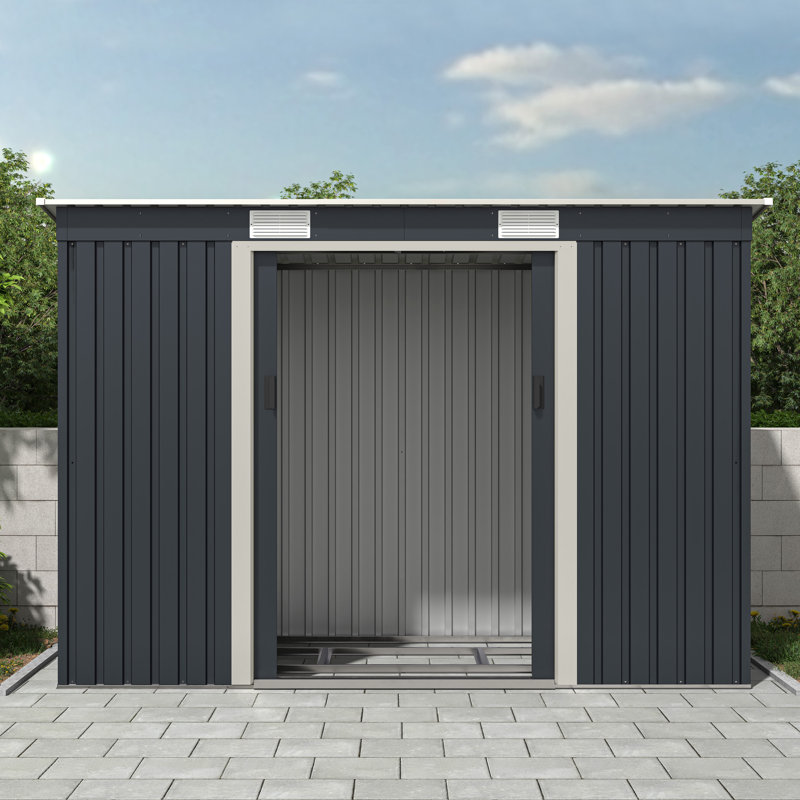  Metal Shed 8.6ft X 4ft