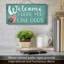 Panneau mural en bois «Hope You Like Dogs»