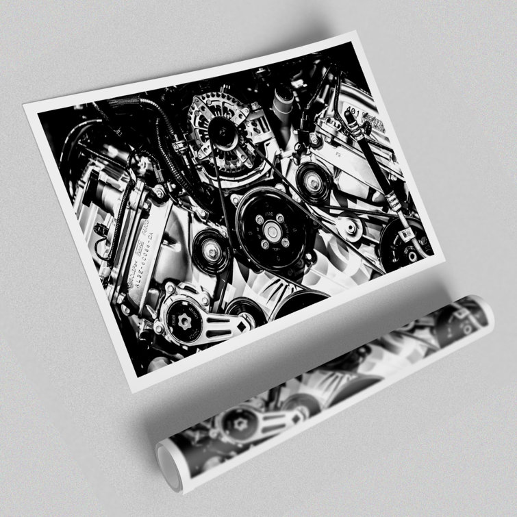 Big Block Engine - No Frame Print