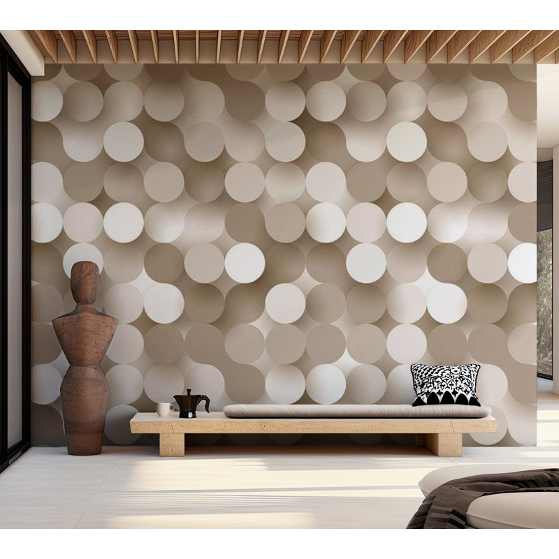 Murale Peel & Stick Glam - Symphonie brillante, L 100 po x l 135 po
