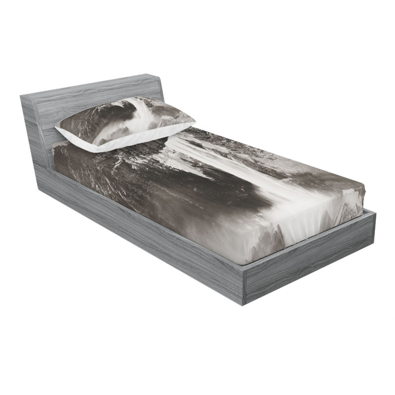 Microfiber Sheet Set, Twin XL Sheet Set with Fitted Sheet