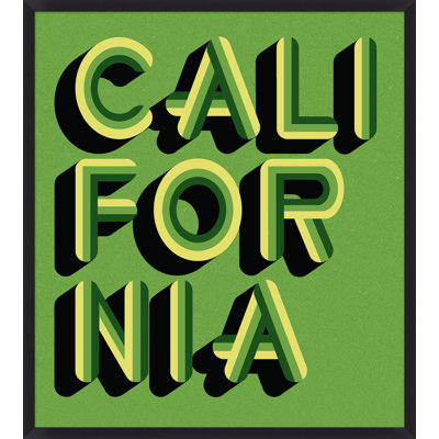 California Green Print by Christopher Kennedy