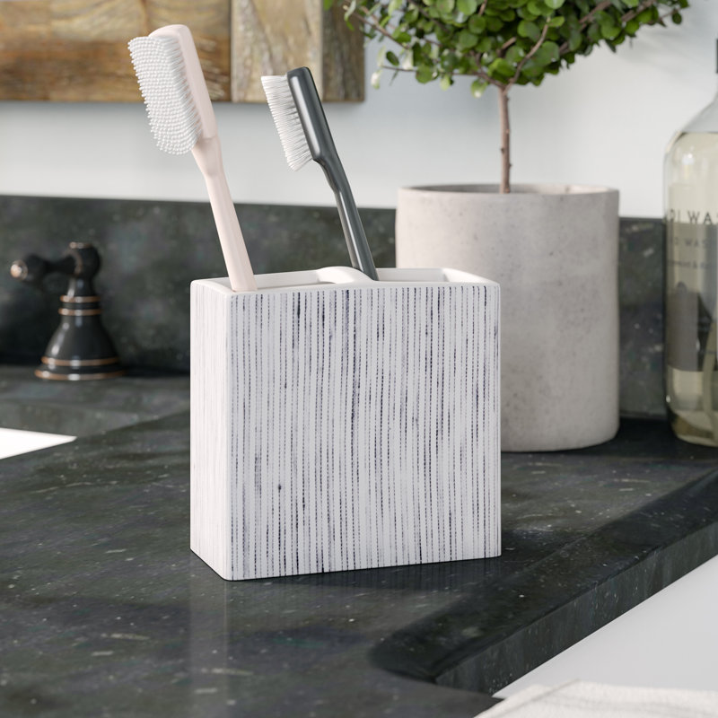 Porcelain China Toothbrush Holder