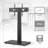 Passetas Single Screen Floor Stand Mount