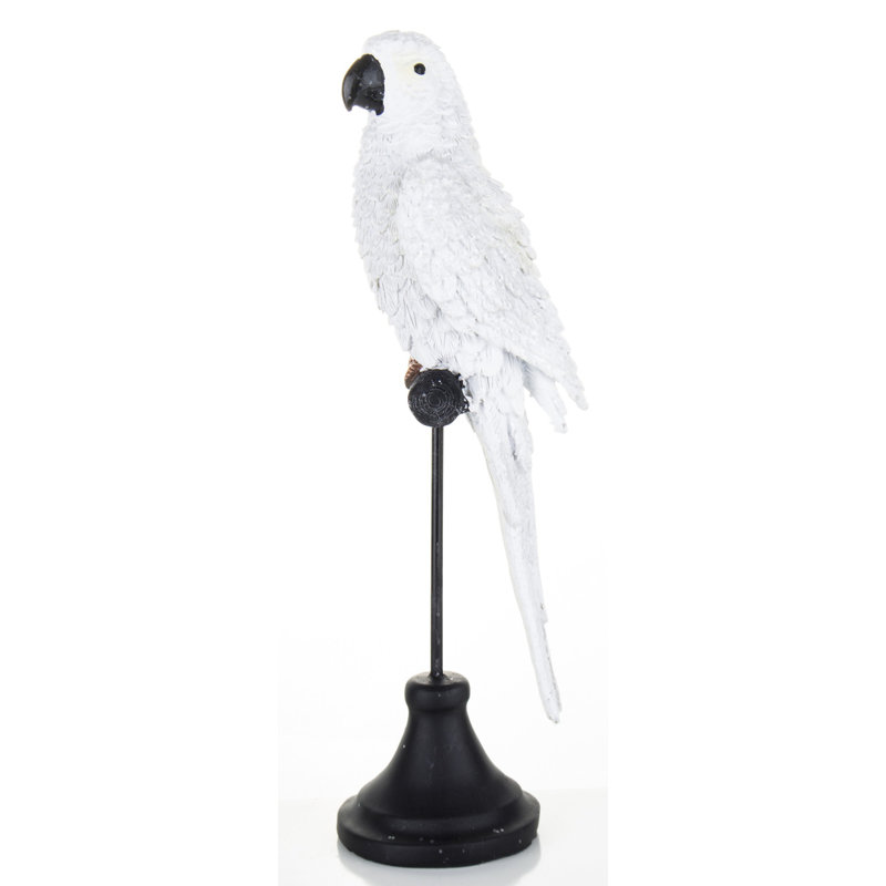 Hypatos Animals Figurines & Sculptures, 30cm H x 10cm W x 7cm D, White