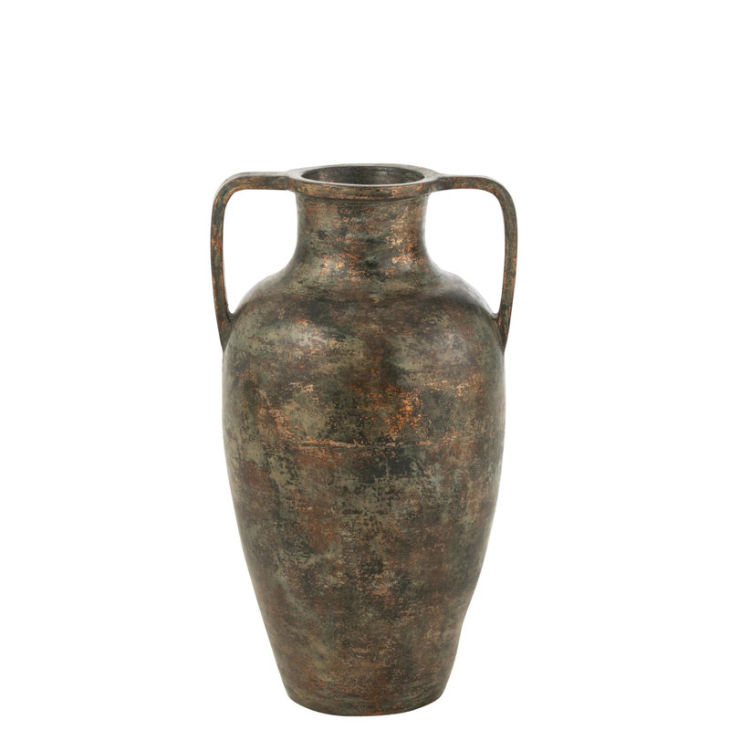 Latonja Terracotta Table Vase 1, Brown
